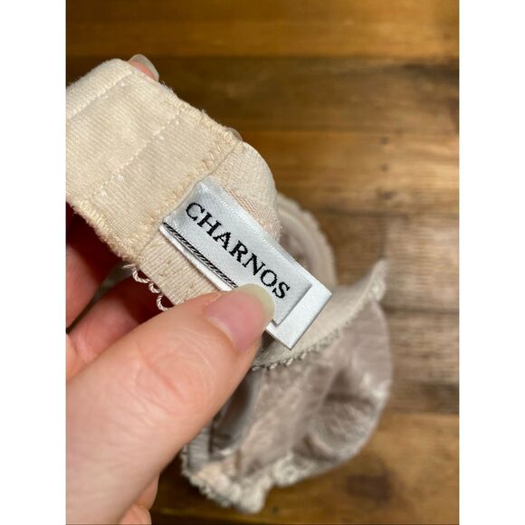 Charnos 34G beige/cream lace lingerie bra - Picture 6 of 8